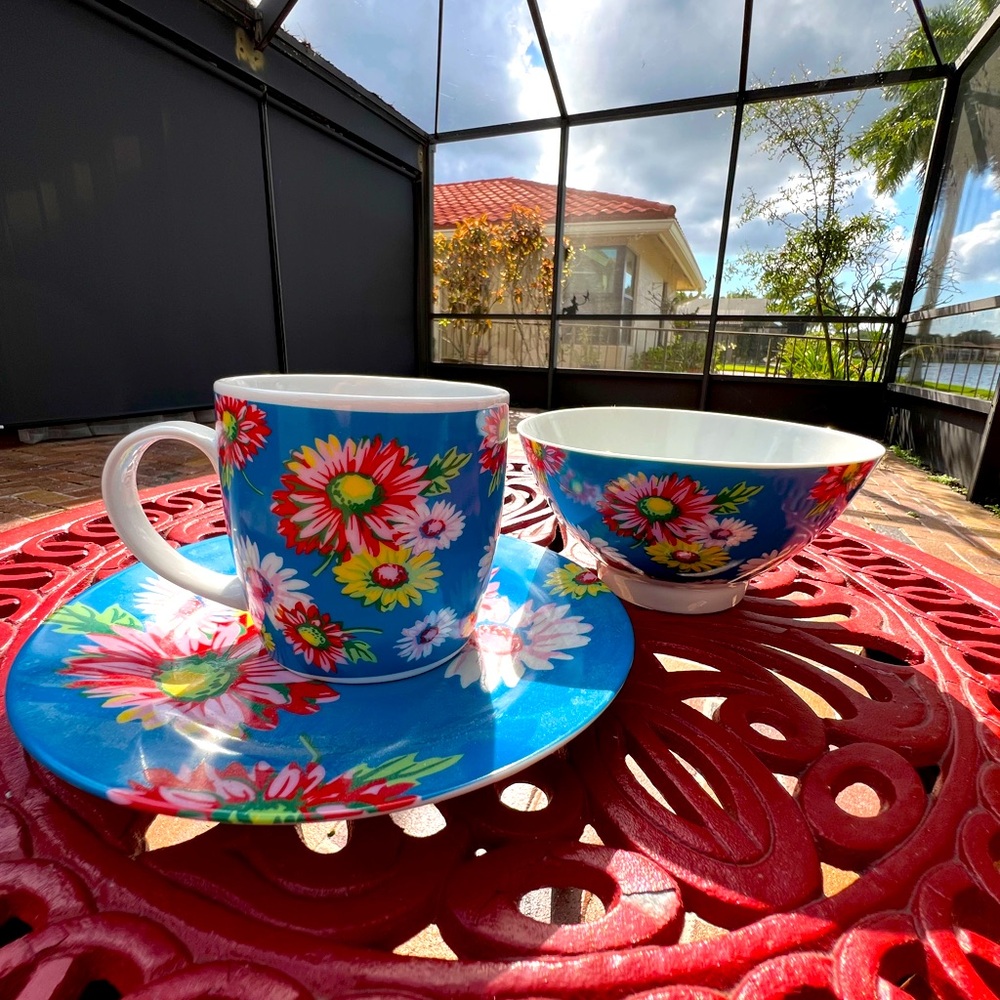 Tea set for one